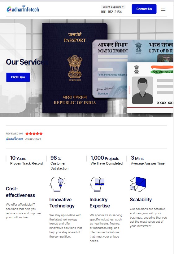 Aadhar Info Tech